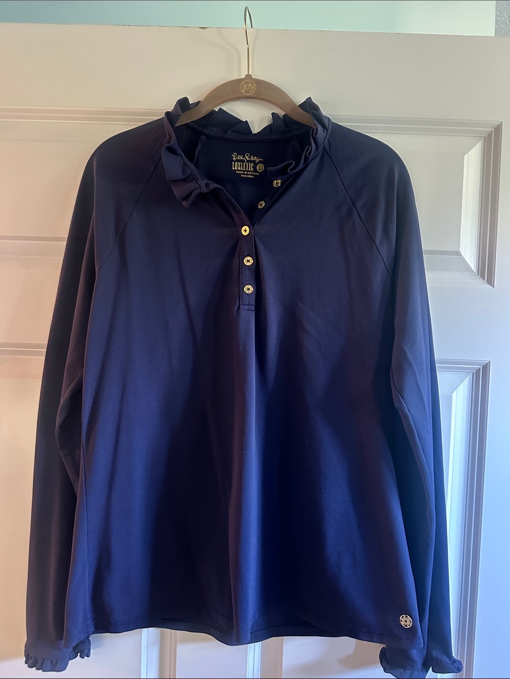 Lilly Pulitzer long sleeve polo